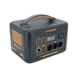Портативная зарядная станция VTOMAN 1500X, 1500 (макс. 3000) Вт, LiFePO4 828 Втч (макс. 2376 Втч), 230 В, выход 3x230 В/1500 Вт, 2x12 В/10 A В/10 A, 36x27x28 см; 20 кг DE-Jump1500X-1 фото