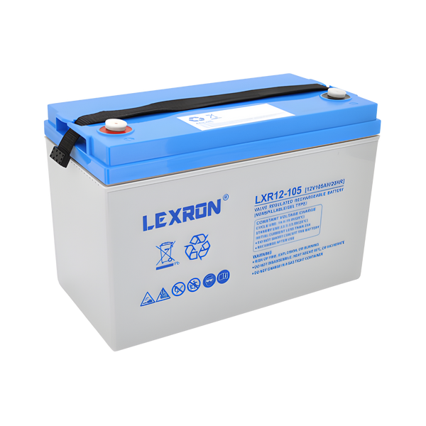 Аккумулятор Lexron LXR12-105 GEL 12V 105AH DEEP CYCLE (330 x 171 x219) 30 kg agm1-20 фото