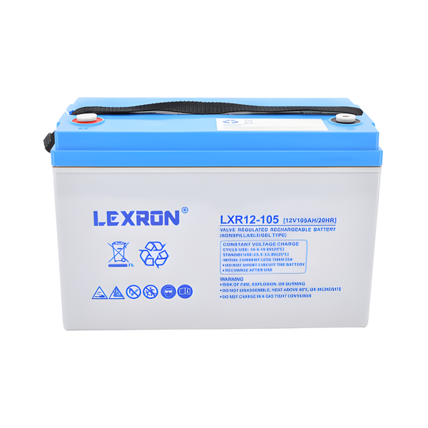 Аккумулятор Lexron LXR12-105 GEL 12V 105AH DEEP CYCLE (330 x 171 x219) 30 kg agm1-20 фото