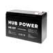 Аккумулятор 12В 7 Ач для ИБП Hub Power НЕ-127 agm1-4 фото