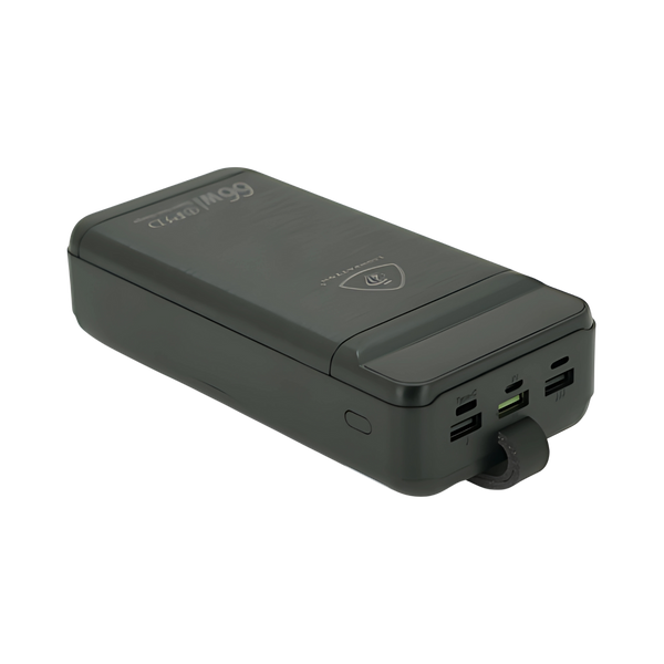 Powerbank LIONPATTON L45, 40000mAh, QC3.0, MicroUSB, Type-C, Lighting, 3xUSB, Black, Box pwb1-4 фото