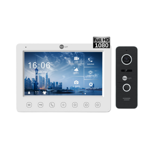 Комплект відеодомофону Neolight NeoKIT HD+ Black B2003 фото
