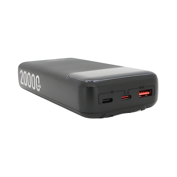 Повербанк ACL PW-117 20000mAh, PD22.5W, 1xUSB+2xUSB-C, 3 кабелі pwb1-31 фото