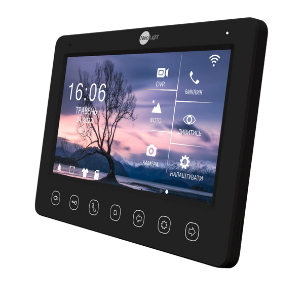 Видеодомофон NeoLight KAPPA+ HD WF Black 99-00012961 фото