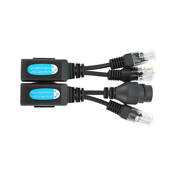 Splitter/Combiner RJ-45 POE Розгалужувач сигналу 2 пристрою по одному кабелю з підтримкою POE (Пара) i1-6 фото