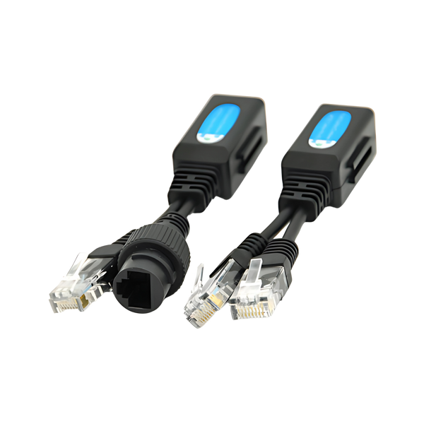 Splitter/Combiner RJ-45 POE Розгалужувач сигналу 2 пристрою по одному кабелю з підтримкою POE (Пара) i1-6 фото