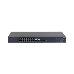Комутатор 20 портів керований Dahua DH-CS4218-16ET-190 PoE 99-00016230 фото