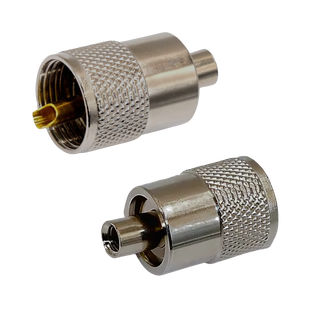 Роз'єм N-male UHF, PL-259 накрутка на кабель RG-58 r1-80 фото