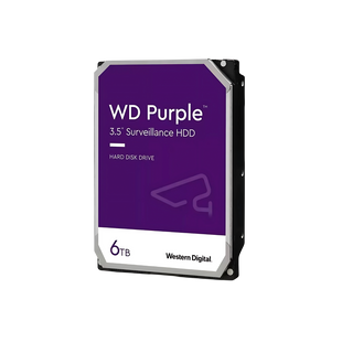 Жесткий диск 3.5" 6TB 256MB Western Digital Purple WD64PURZ 090-00195 фото