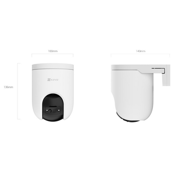 Камера відеоспостереження IP Wi-Fi Ezviz H8c Pro 3K cs-h8c 99-00020514 фото