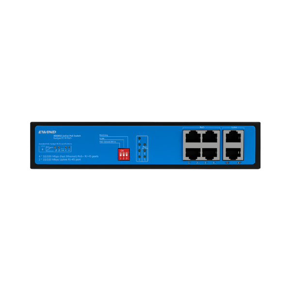 Комутатор 6 портів некерований Ewind EW-S1906CF-AP POE 99-00018259 фото