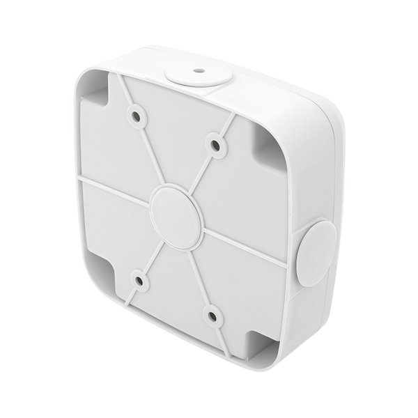 Монтажна коробка для камер CamBoxWD 130х130х50мм біла, пластик. IP-65 kb1-6 фото