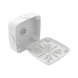 Монтажна коробка для камер CamBoxWD 130х130х50мм біла, пластик. IP-65 kb1-6 фото 3
