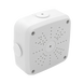 Монтажна коробка для камер CamBoxWD 130х130х50мм біла, пластик. IP-65 kb1-6 фото 1
