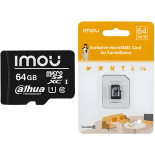 Карта пам'яті MicroSD Imou ST2-64-S1 64Гб kng1-8 фото