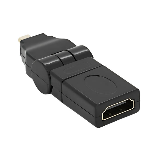 Перехідник microHDMI (тато) -HDMI (мама) 360 &deg; ph1-5 фото