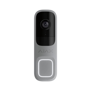 Відеодзвінок Ajax Doorbell Grey RAL 7004 vg1-2 фото