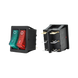 Переключатель ON-ON KCD3-212N, 250VAC/15A, 6 контактов, Red/Green, Q50 (245*170*41) 0,75 кг p1-16 фото
