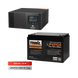 Комплект резервного питания 500W 1280Wh: инвертор с функцией ИБП Kraft KRF-AVR600VA/500W-12V + аккумуляторная батарея LiFePO4 12.8V 100Ah Trinix LFP 12V100Ah 44-00001-42-00094 фото 1