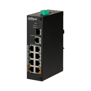 Комутатор 8 портів некерований Dahua DH-PFS3110-8ET-96 POE 99-00002102 фото