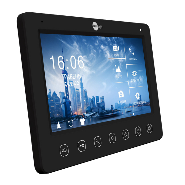 Відеодомофон NeoLight Kappa+ HD Black 99-00005723 фото