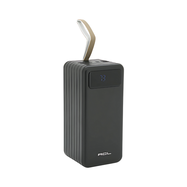 Powerbank ACL PW-94 80000mAh, 4xUSB, 4 кабелі (USB/Micro/Type-C/Lighting), 1,4 кг, Black, Box pwb1-6 фото