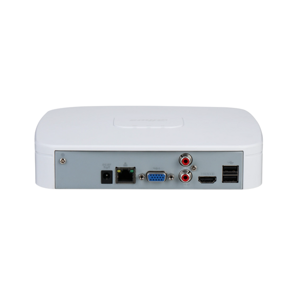 Відеореєстратор з HDD 4Тб Dahua DHI-NVR2104-I2 4-канальний 1U 1HDD WizSense 99-10036631 фото